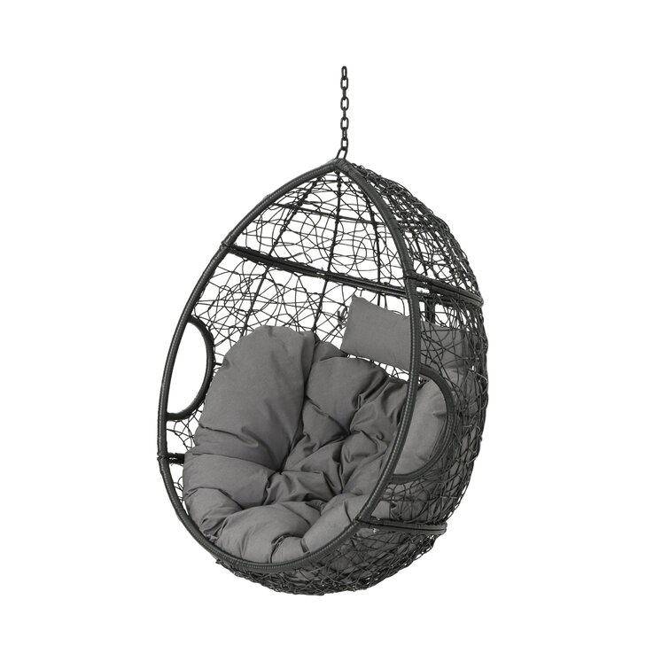 Hanging chair online black